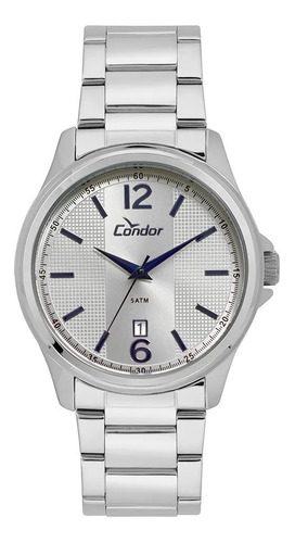 Condor Co2115ktg/k3k Relogio Masculino Analogico Original Aço Data Canivete Nf Garantia 1 Ano Pronta Entrega