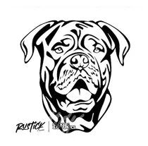 Comprar Calco Dogo De Burdeos Ploteo Perro De Raza Dogo 20 Cm