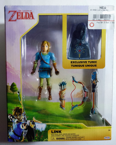 The Legend Of Zelda Breath Of The Wild - Link Jakks Pacific