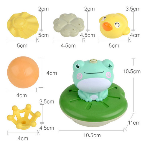 Juguetes De Baño For Bebés Rana De Ducha Rociando Agua