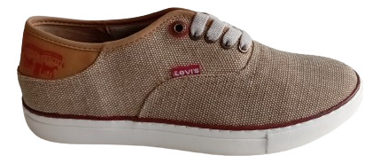 Tenis Levi's Caballero Lona Beige L226071