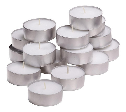 Imagen 1 de 3 de Velas Pebetero 50 Und Luz Decoración Aluminio Mechero Spa