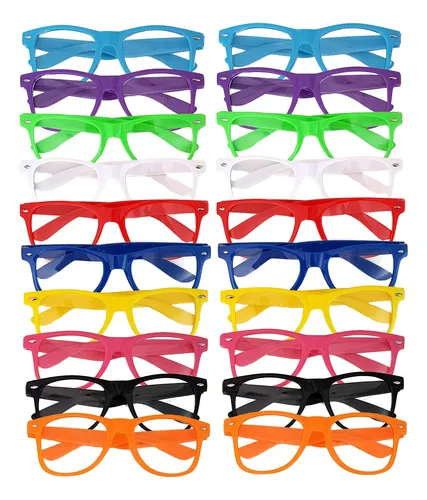 Gafas De Nerd A Granel paquete De 20 Gafas Falsas De Len