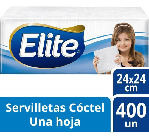 Servilletas Elite Pack Cocktail 400 Un