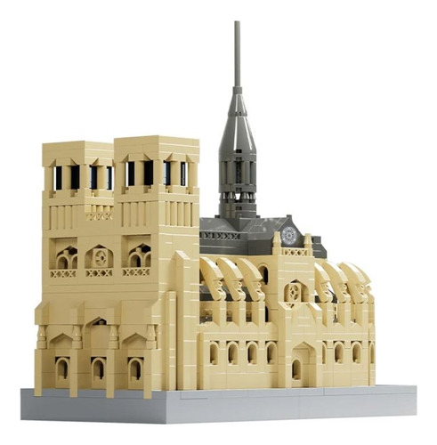 Bloques Construcción Armatodo Arquitectura Notre Dame 1038pc