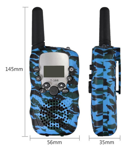 Niños Walkie Talkie Dos Formas Radio Juguete For Niños 3