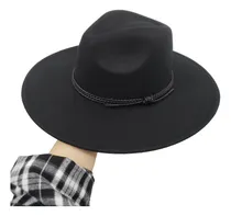 Comprar Sombrero Fieltro Hombre Mujer Fedora Ala Ancha Tipo Panama 