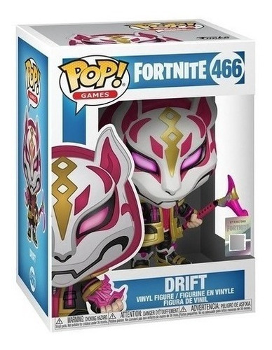 Funko Pop Nuevo Vinilo 10cm Fornite Deriva (drift)