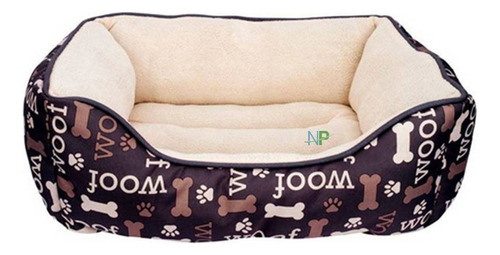 Dog It Cama Perro Mediano Alta Calidad Rectangular60x51cm Np