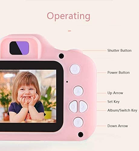 Imagen 5 de 7 de Camara Digital Compacta Hd Niños Recargable + Juegos 32gb