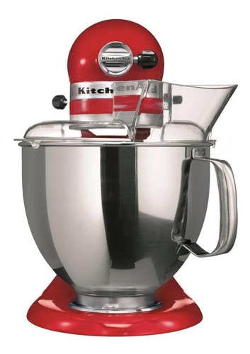 Imagem 4 de 5 de Batedeira Planetária Kitchenaid Artisan Vermelha 220v