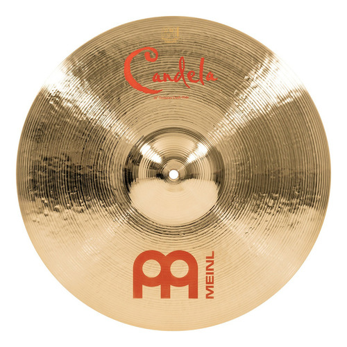 Meinl Ca18cr Crash Platillo 18  Pulgadas Candela Batería Color Dorado