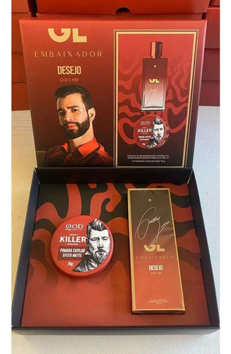 Coffret Gl Desejo Deo Colonia 100ml + Pomada Capilas Qod