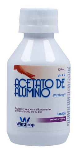 Acetato De Aluminio Genfar - mL a $125