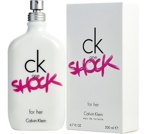 Perfume Ck One Shock For Her 200 Ml Original
