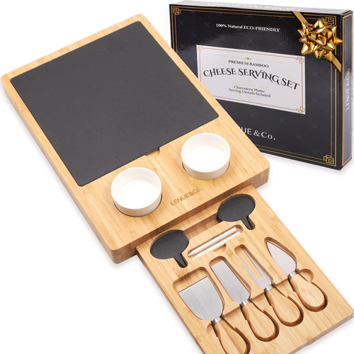 Kit De Mesa Lenue Premium, Con Cuchillos De Acero Inoxidable