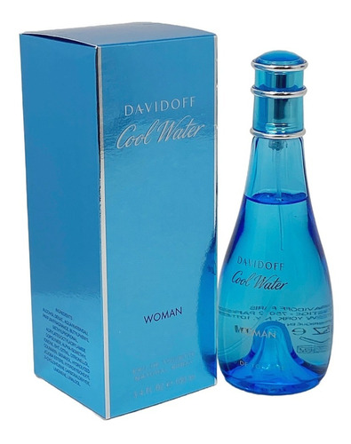 Davidoff Cool Water Eau De Toilette 100 Ml Para Mujer