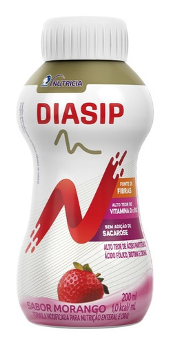 Suplemento Alimentar Diasip Morango 200ml Danone