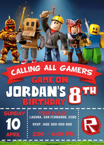 30 Tarjetas Cumpleaños Invitaciones Bluey Among As Minecraft
