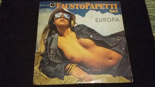 Fausto Papetti Sax Europa Lp Vinilo Jazz