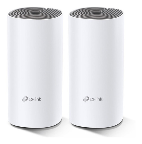 Imagen 1 de 6 de Extensor Wifi Mesh Deco E4 Banda Dual 2 Nodos Ac1200 Tp-link
