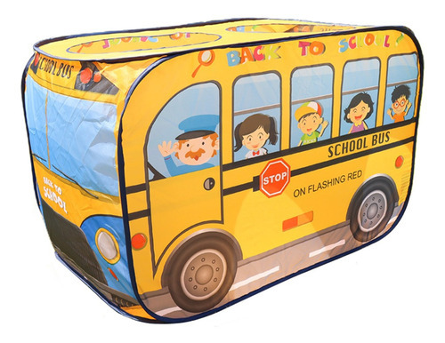 Juego de teatro de juguete para niños, autobús escolar