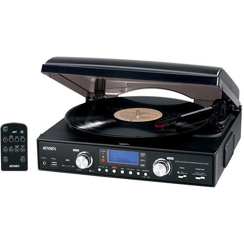 Tocadiscos Estéreo De 3 Velocidades Jensen Jta-460 Con