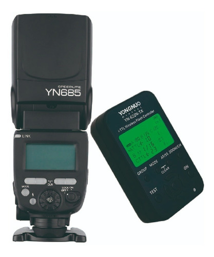 Flash Yn 685 + Yn622 Tx Para Nikon