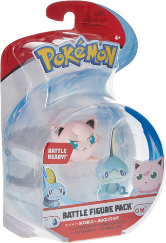 Figura Pokémon Jigglypuff Y Sabble Battle Nuevo Y Sellada Ya