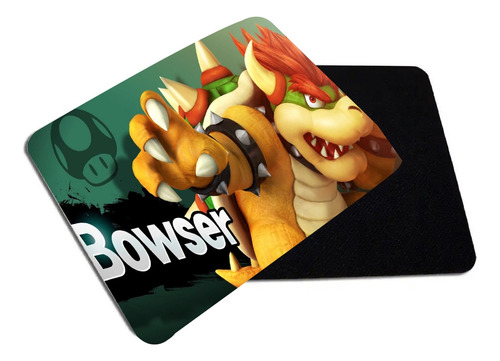 Mouse Pad, 22*18cm Bowser Super Mario Bros / The King Store