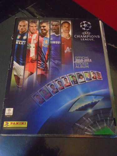 Álbum Figurita Fútbol Champions League 2010 2011 Completo -2