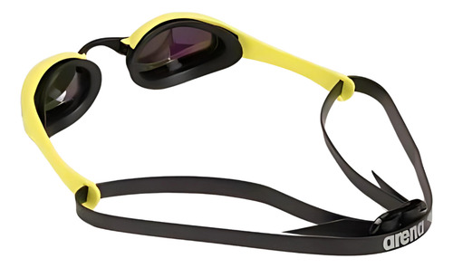 Gafas de natación Cobra Core Mirror Swipe Arena, color azul/amarillo