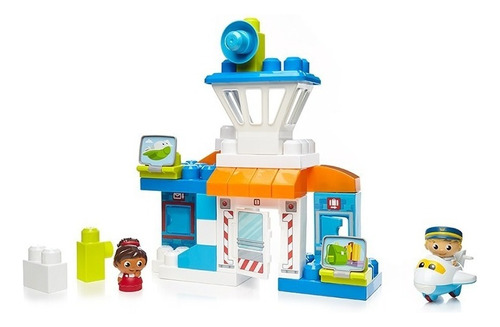 Mega Bloks - Aeropuerto Buen Viaje - Fisher Price Dpj56 Cantidad De Piezas 36