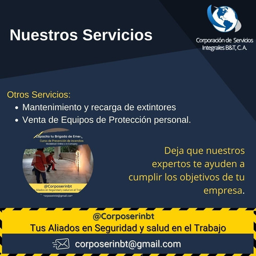 Imagen 5 de 5 de Consultoria En Seguridad Y Salud Laboral Lopcymat Inpsasel