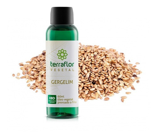 Óleo Vegetal De Gergelim Terra Flor 60ml