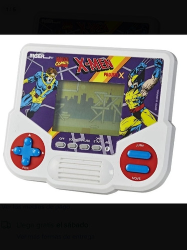 Hasbro Gaming Tiger Electronics Marvel X-men Project X (Usado)