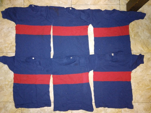 Lote 7 Camisetas De Pique De - Tigre - Años 70 - Para Niños