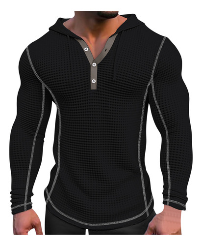 Sudadera Con Capucha J Pullover Con Bolsillo, Color Liso, Me