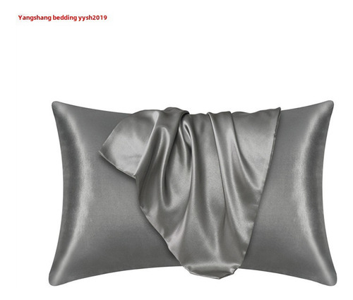 Funda De Almohada Azul Agua 43x63cm Lujosa