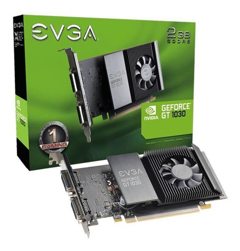 Placa De Video Nvidia Evga Gt 1030sc Single 02g-p46338kr 2gb