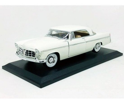 Miniatura Chrysler: 300b (1956) - Branco - 1:18 Maisto