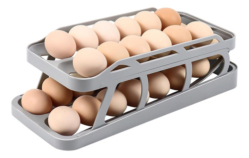 Dispensador De Huevos Para Refrigerador Enrollable, Soporte 