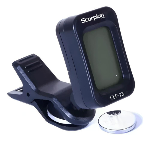 Afinador Digital Clip Tuner Clp-23 Scorpion