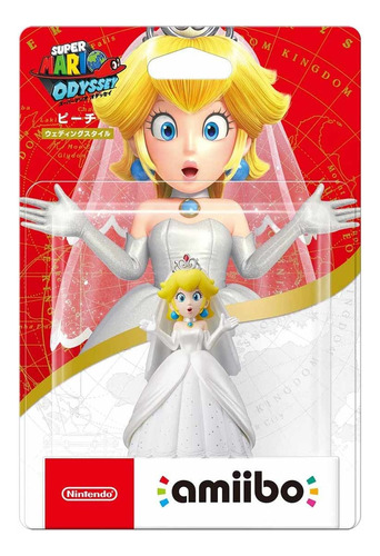 Nintendo Amiibo Peach (wedding Outfit) S. Mario Odyssey