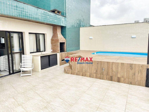 Imagem 11 de 22 de Cobertura À Venda, 150 M² Por R$ 800.000,00 - Astúrias - Guarujá/sp - Co0316