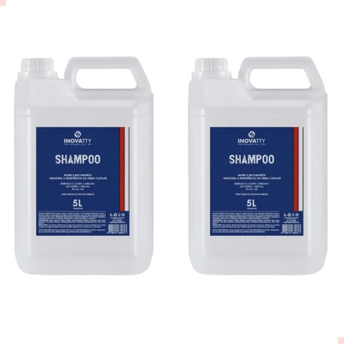 Shampoo Galão 5l Salão Profissional Nutre Reconstrói 2 Un