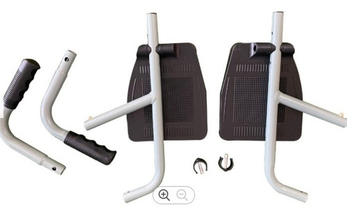 Imagen 3 de 3 de Silla De Ruedas De Acero. Completamente Desmontable