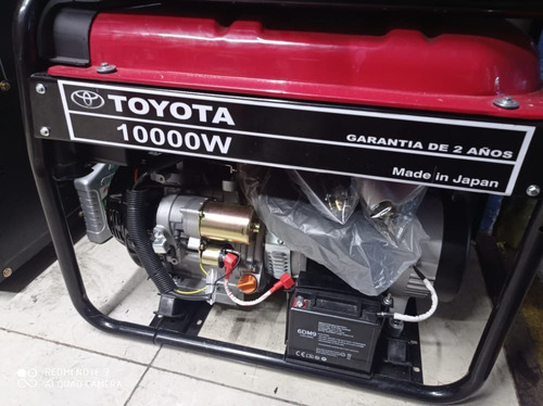 Generador Eléctrico Abierto Marca Toyota De 10 Kw Monofásico