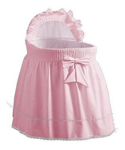 Ropa De Cama Clásica Para Moises Para Niña Color Rosa