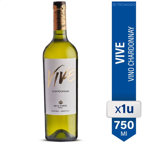 Vino Blanco Vive Chardonnay Alta Vista - 01almacen